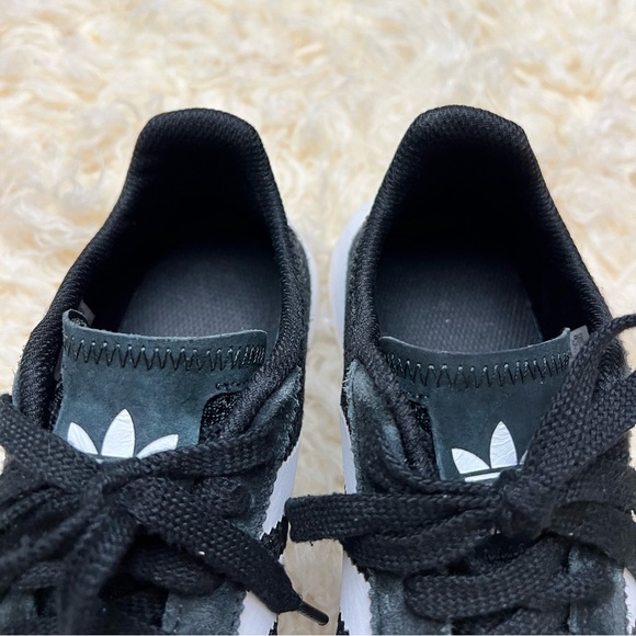 Adidas Flashback Black Shoes Size 8.5 - Picture 7 of 8